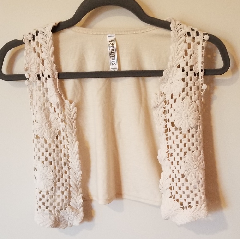 Cropped cardigan